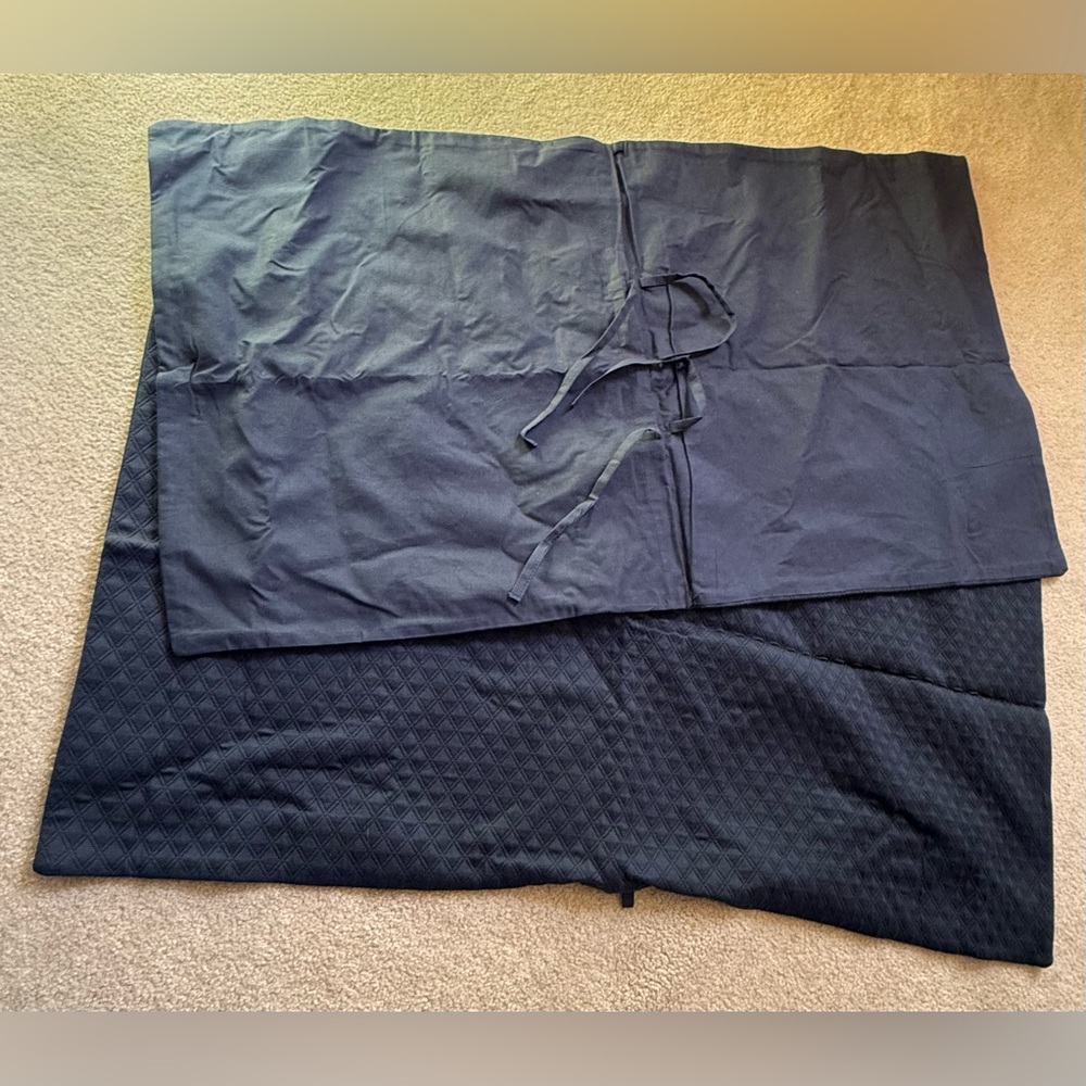 Two KING size Matelasse Shams